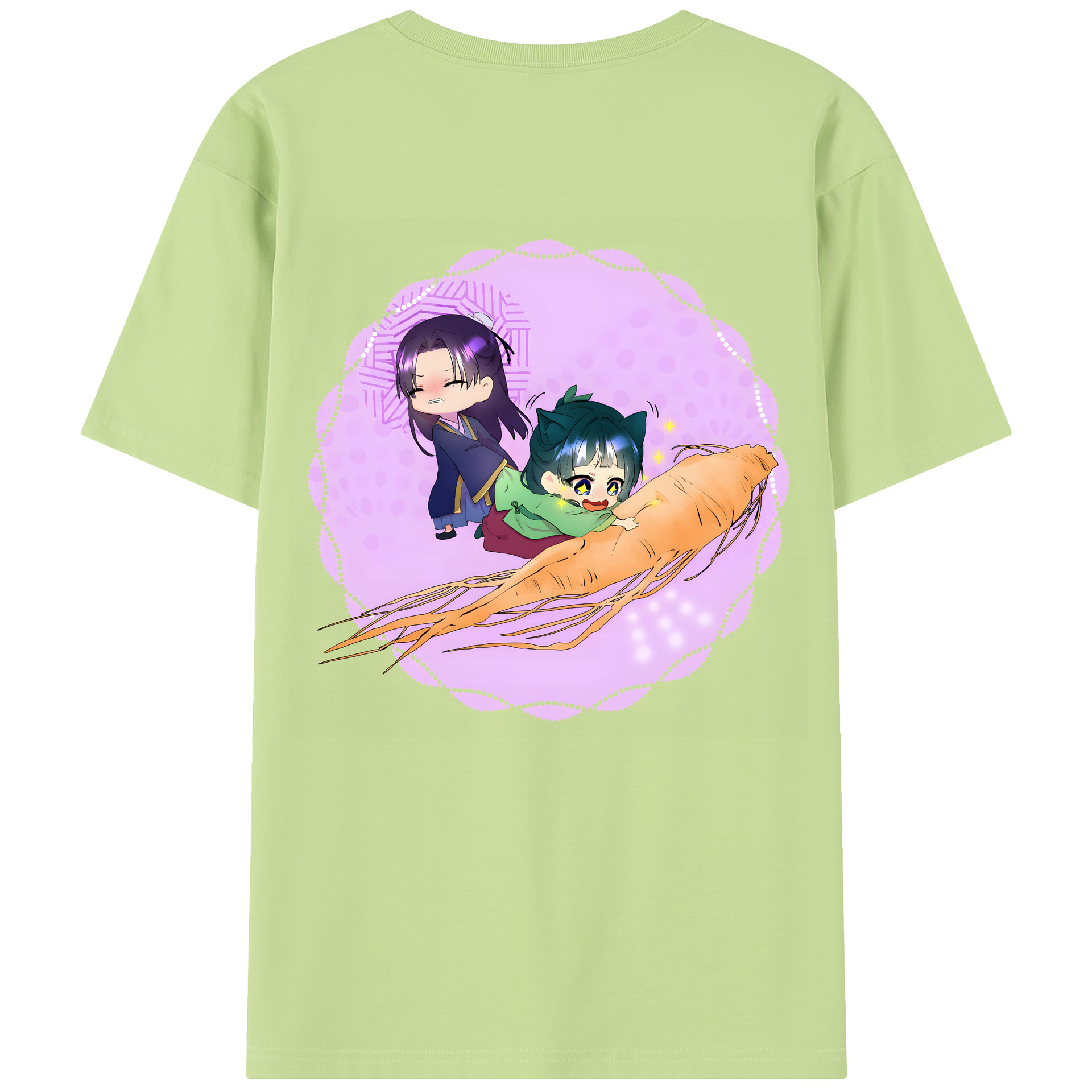 （画像用） 薬屋のひとりごと The Apothecary Diaries 綿100％半袖Tシャツ（背面プリント）